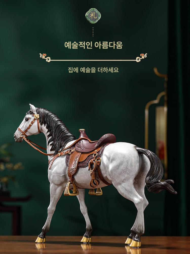 말조각상 말장식품 조형물 선물 소품 인테리어 개업 - 상세 이미지 4