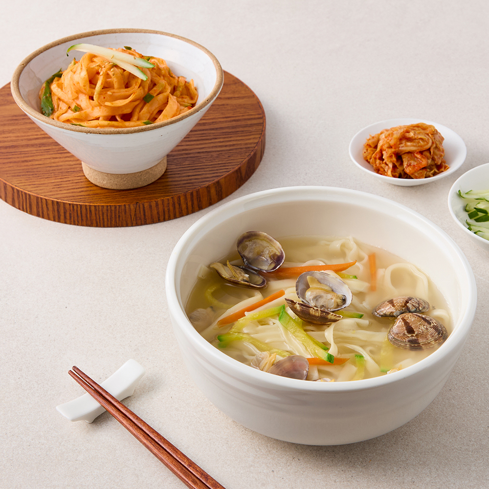 생면 새콤달콤 비빔 칼국수 250g, 3개 - 상세 이미지 2