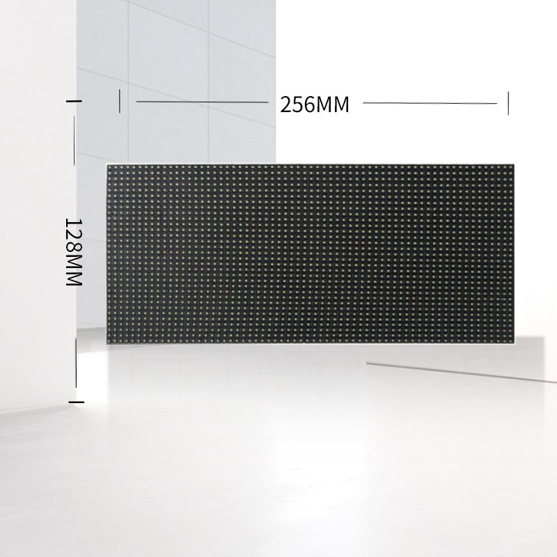 led전광판 고휘도 모듈 디스플레이 P4LED 패널 256X128mm P4 단색 75포트 256x128mm - 상세 이미지 5