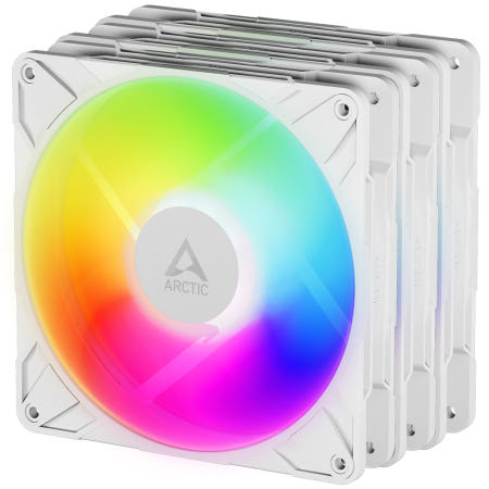아틱 ARCTIC P14 Pro A-RGB 서린 시스템 케이스 쿨러 (3팩, 화이트)