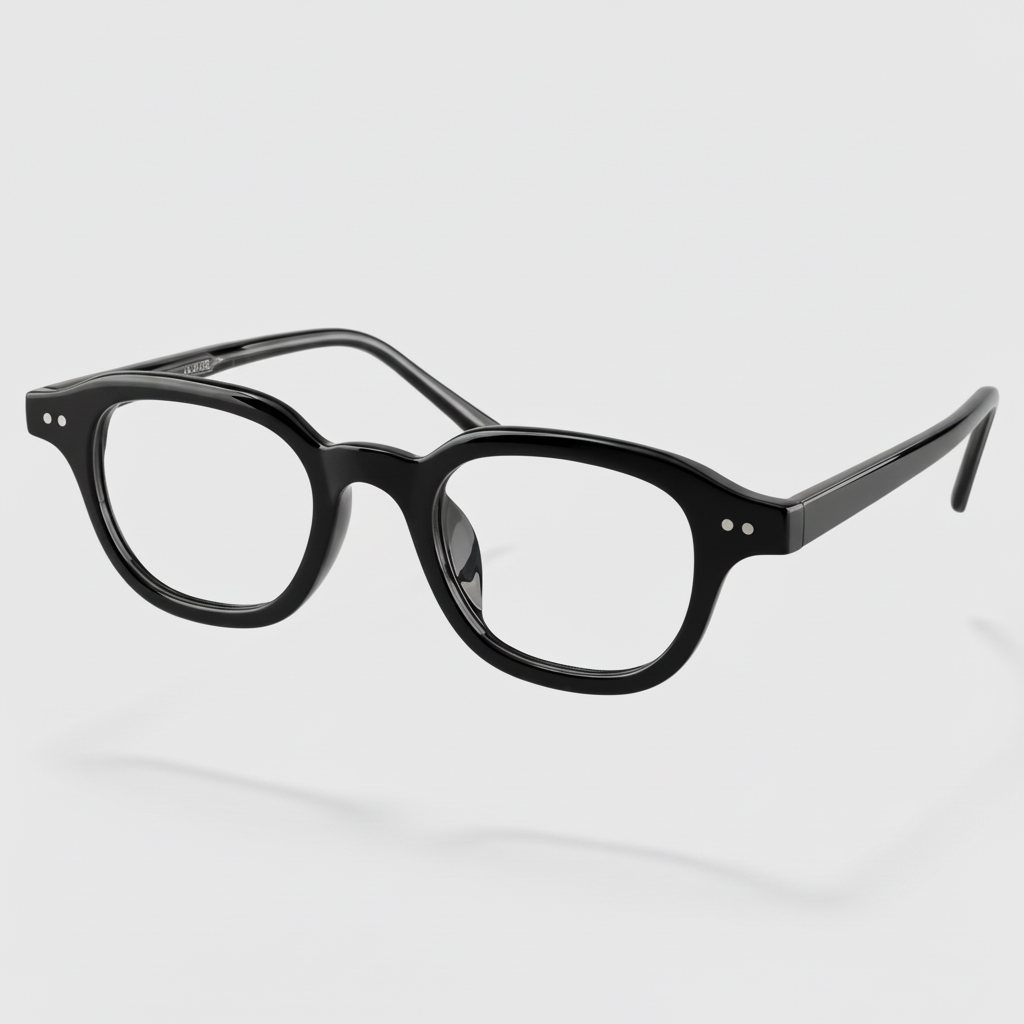 긱시크안경 얼굴형에맞는 패션 사각 뿔테 데일리 블루라이트차단