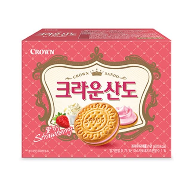 크라운 크라운산도 딸기 323g - 상품 이미지
