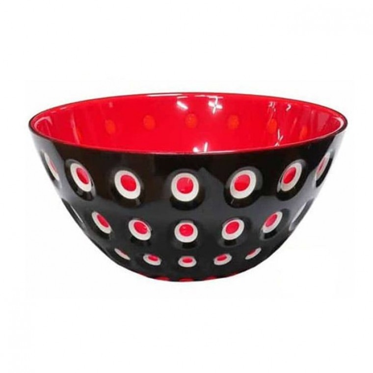 GUZZINI 샐러드볼 야채볼 반찬 찬기 그릇 블랙 25cm - 메인 이미지