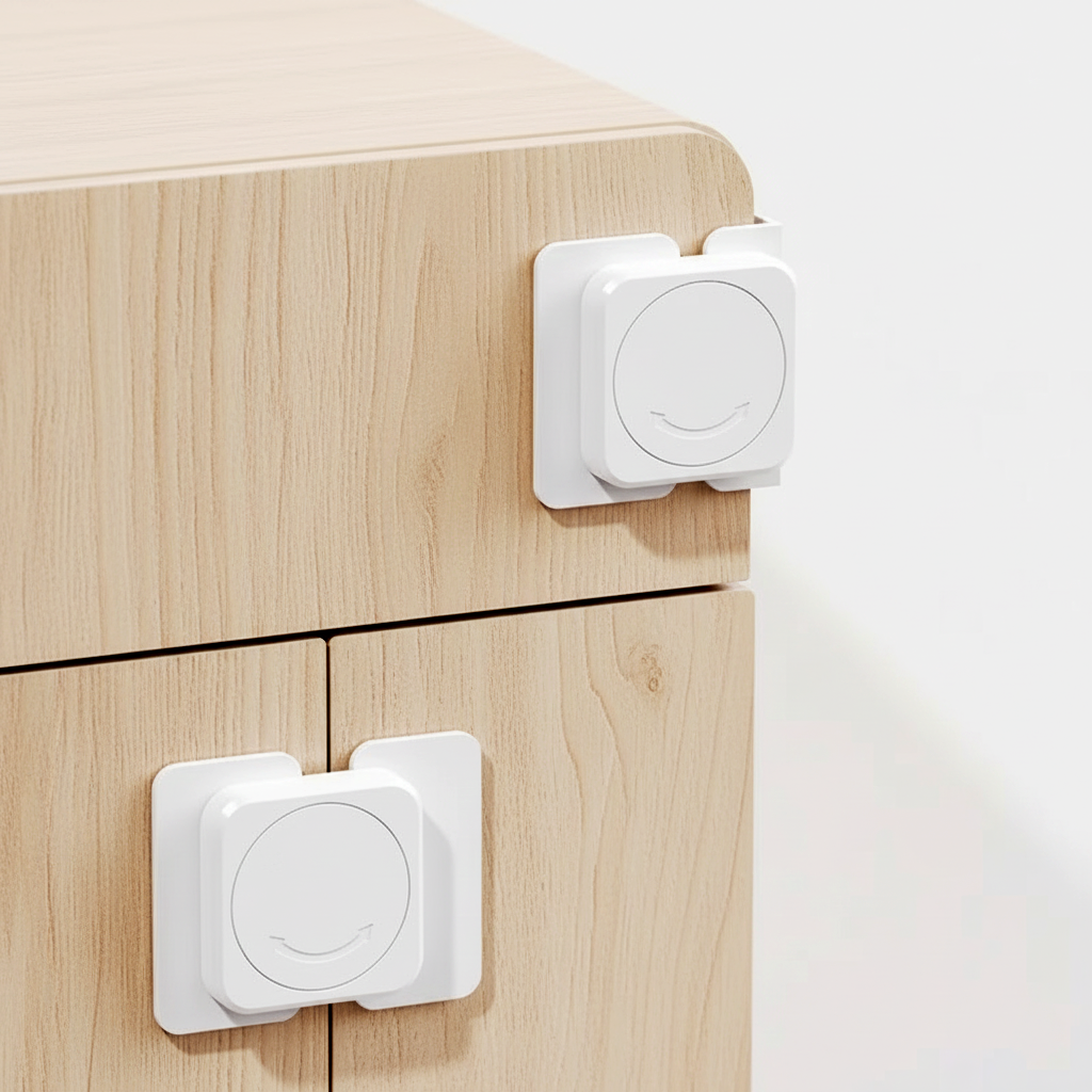 몽빵 아기 유아 안전 회전형 서랍 잠금장치 백일 돌 선물