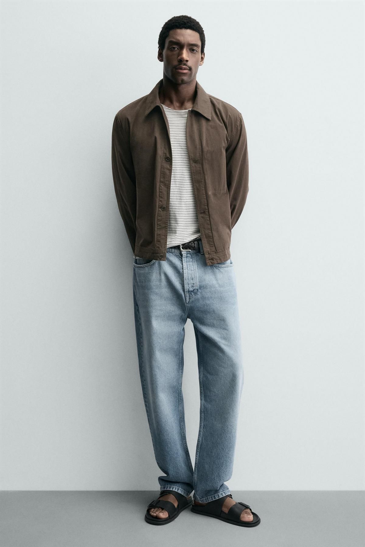 자라 더블 스트랩 버클 샌들 블랙 2703/720 BLACK - 상세 이미지 3
