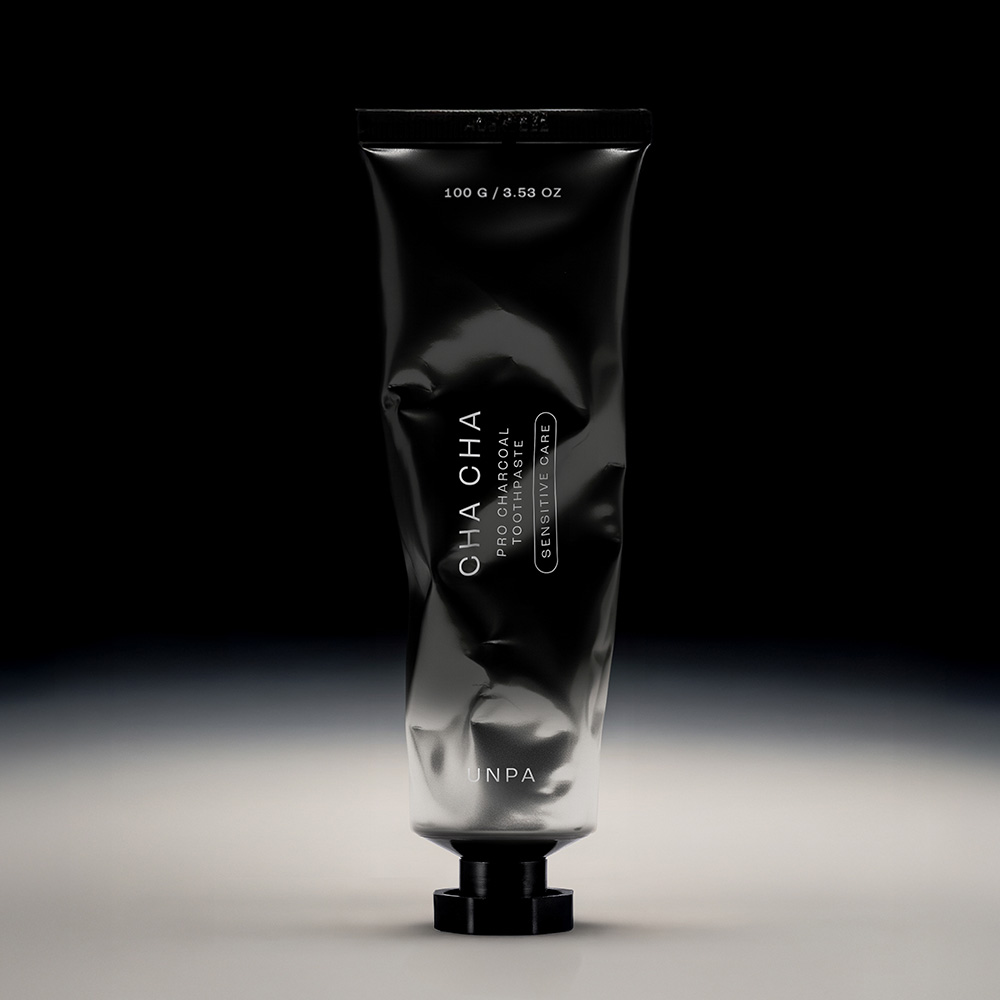 [네이버 단독/현대백화점 동일상품] 언파 차차 프로 시린이케어 차콜치약 100g, 3개 - 상세 이미지 3