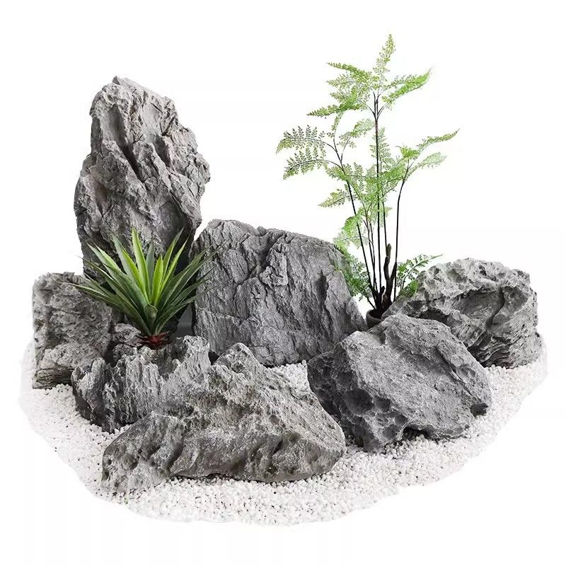 인조 바위 인테리어 전시용 모형 인조바위 가짜 인조돌 연못돌 E 모델 - 상세 이미지 5
