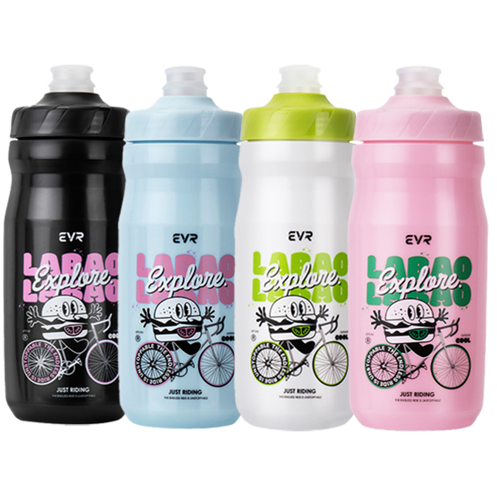 EVR 이브이알 자전거물통 물병 스포츠물병 위생커버 590ml EVR 907 - 상품 이미지