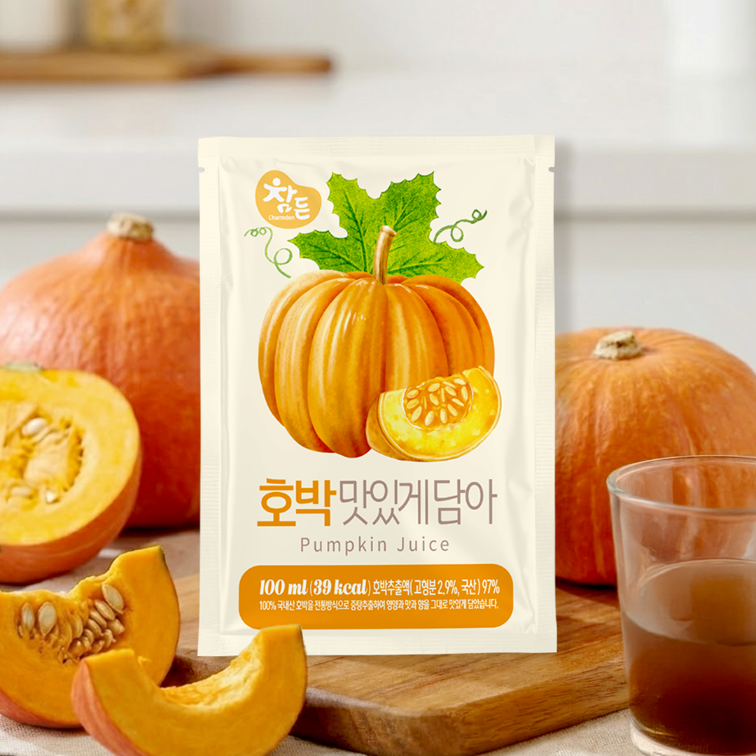 참든 호박즙 맛있게담아 100ml 30포, 1개 제품 이미지