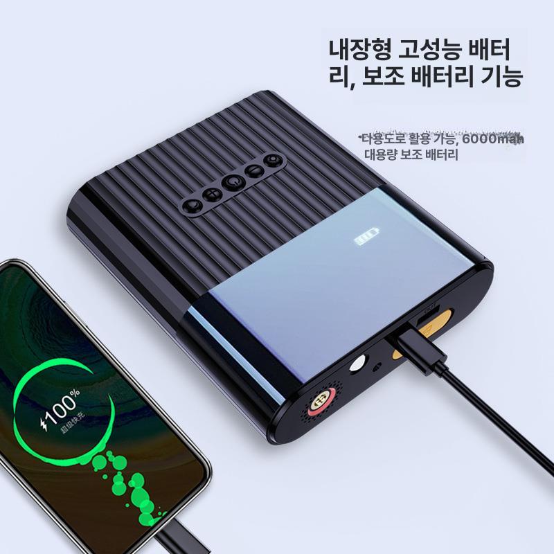 자동차 타이어 공기주입기 공기압 주입기 점프 스타터 튜브 차량용 - 상세 이미지 2