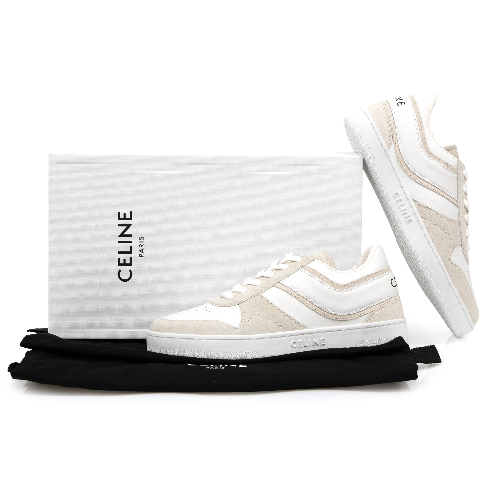 셀린느 스웨이드 트레이너 스니커즈 349223721C 02LT (2024 F/W) SIZE 41 이미지 6