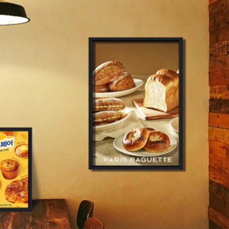 아파트 승강기 공지사항 게시판 알루미늄 액자 A2 포스터 자격증 침실 사진소품 홍보