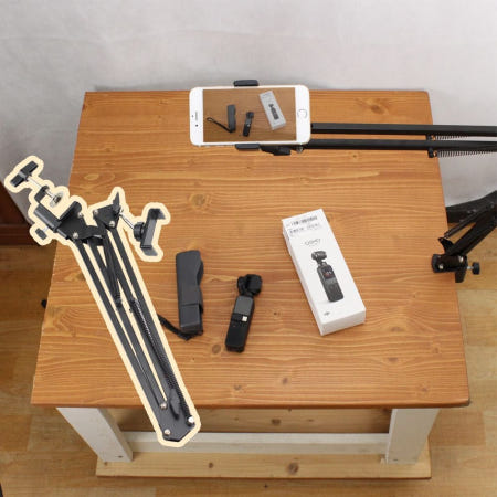 울언니추천샵 스마트폰 스탠드 거치대 방송용 아이폰 갤럭시 호환 영상 리뷰촬영 틱톡 촬영장비 핸드폰