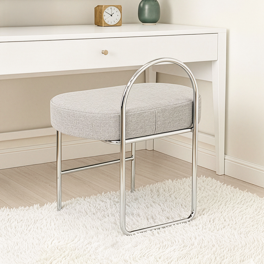 애니 화장대 스툴 패브릭 인테리어 카페 의자