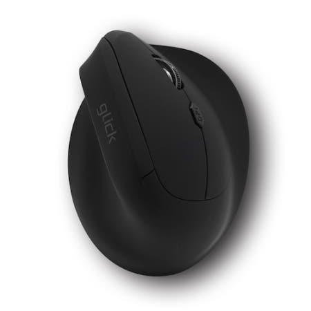 OFFICEPRO ERGO 버티컬 무소음 인체공학 블루투스 무선 마우스 OP70 블랙
