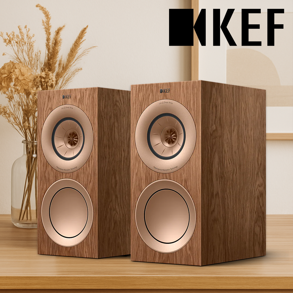 [국내정발] KEF R3 Meta 하이엔드 하이파이 스피커 월넛 - 상품 이미지