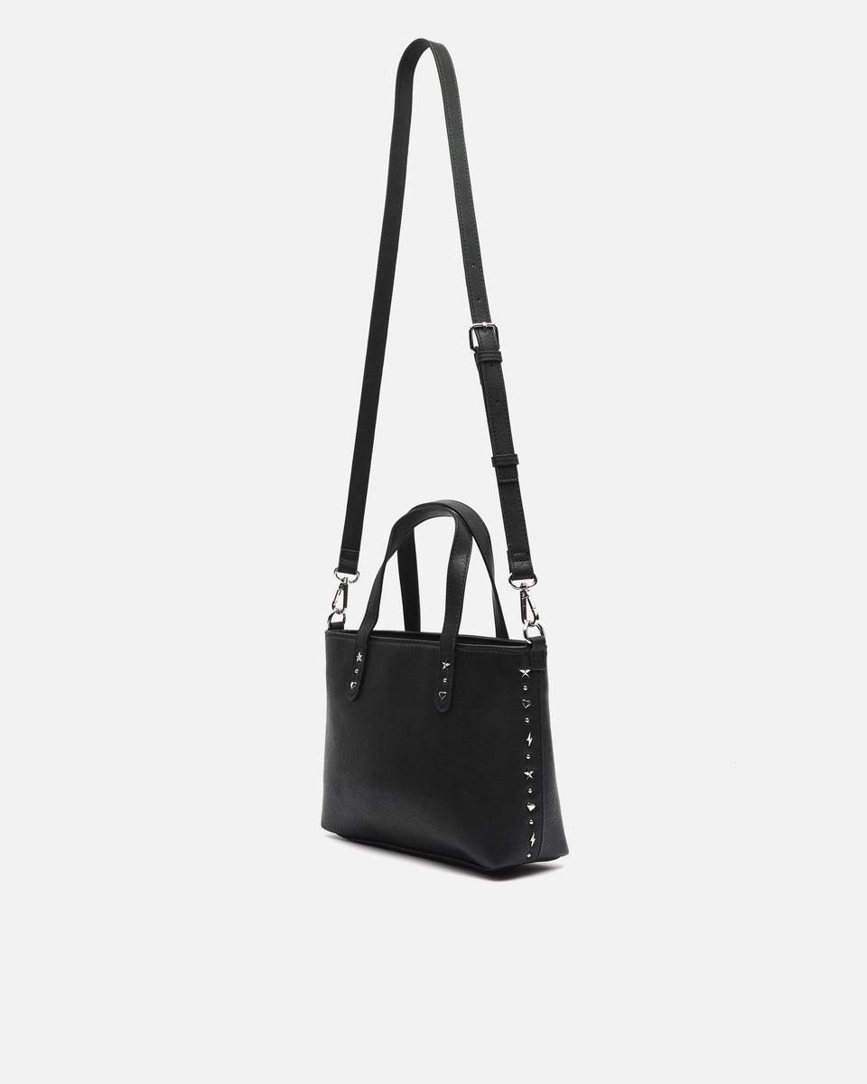 미사코 미니멀 블랙 토트백 숄더스트랩 Macota-5200059002016 NEGRO - 상세 이미지 2