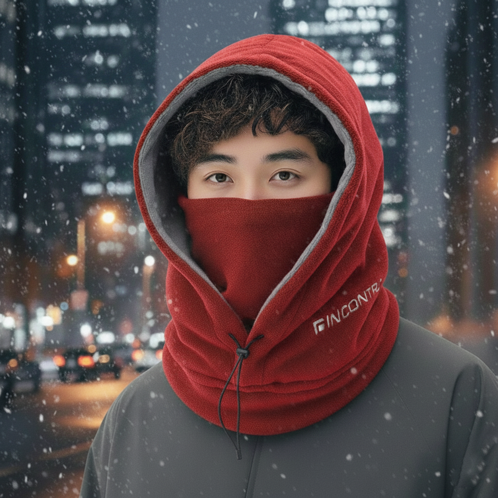 인콘트로 방한 후드 넥워머 겨울 바라클라바 목토시 골프 등산 이미지 7
