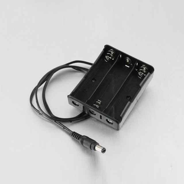 Coms 배터리 홀더 케이스 18650 3구 DC 5.5(M) 60cm - 상품 이미지