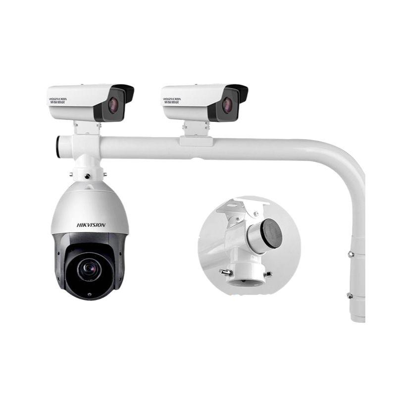 CCTV 브라켓 고정장치 폴대 실외 벽부 거치대 80cm - 상세 이미지 3