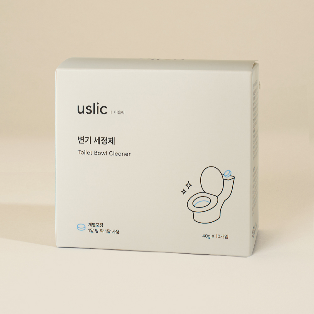 어슬릭 욕실세트 락스 세정제 750ml + 변기세정제 10개입 - 상세 이미지 3