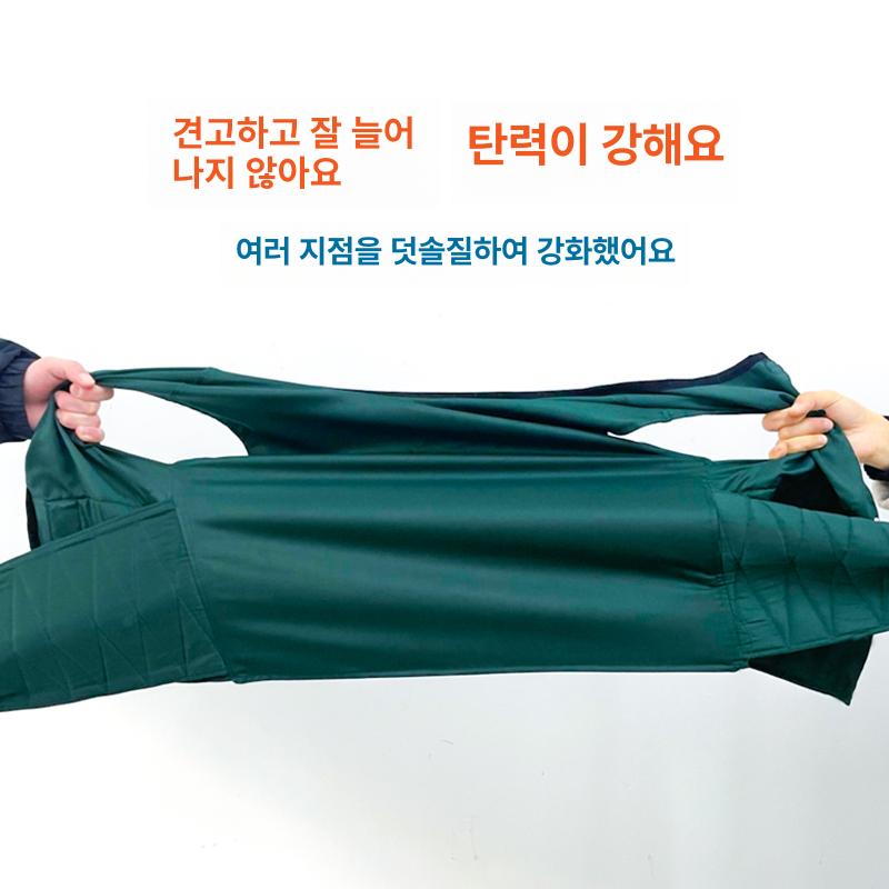노인환자 안전조끼 구속복 병상복 낙상방지 고정 스트랩 벨트 M 160-175cm - 상세 이미지 3