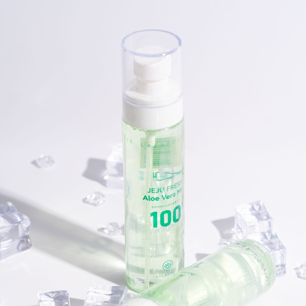 라라폴리 리얼 알로에 베라 100% 미스트 120ml  4개 세트 수분 쿨링 진정 이미지 4