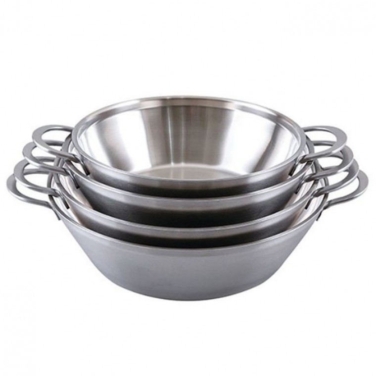 스텐 전골 냄비 가정 식당 찌게 인덕션 26cm - 메인 이미지