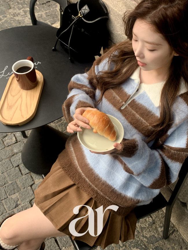 스웨이드 플리츠 미니 스커트 sk7597 - 상세 이미지 5