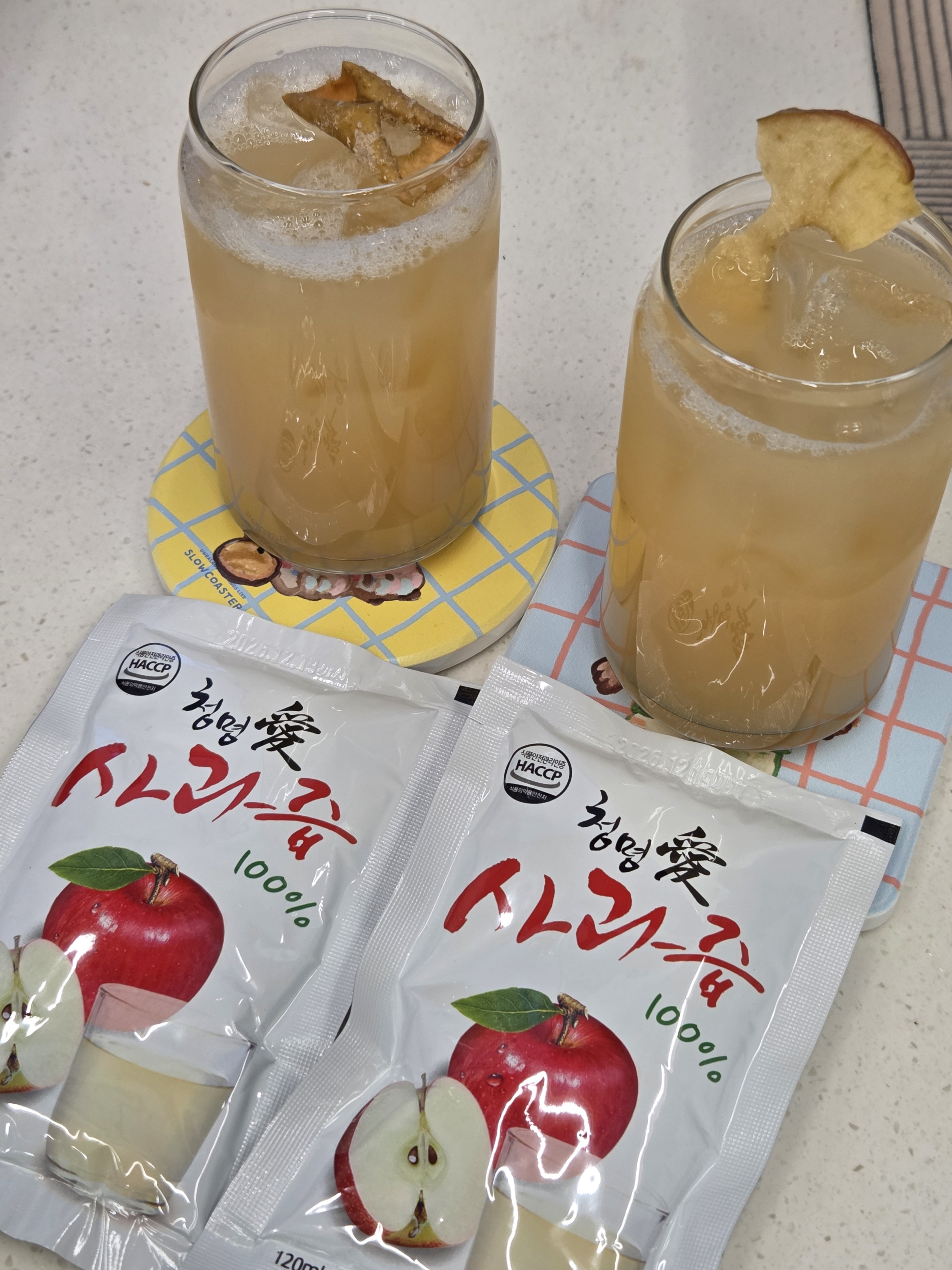 안동사과 무설탕 100% 사과착즙 120ml 30포 50포 - 상세 이미지 4