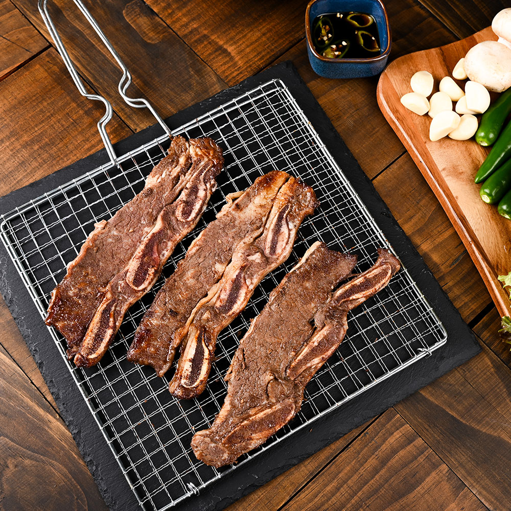 육일품 수제 양념 LA갈비 800g 소고기 구이 - 상세 이미지 3