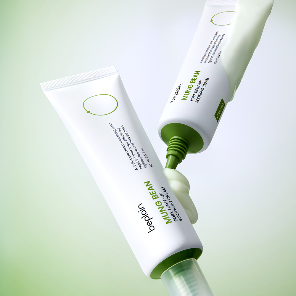 비플레인 녹두 모공 타이트업 수딩 크림 60ml, 2개 제품 이미지