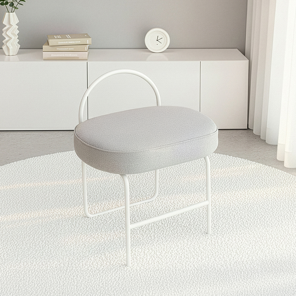 애니 화장대 스툴 패브릭 인테리어 카페 의자