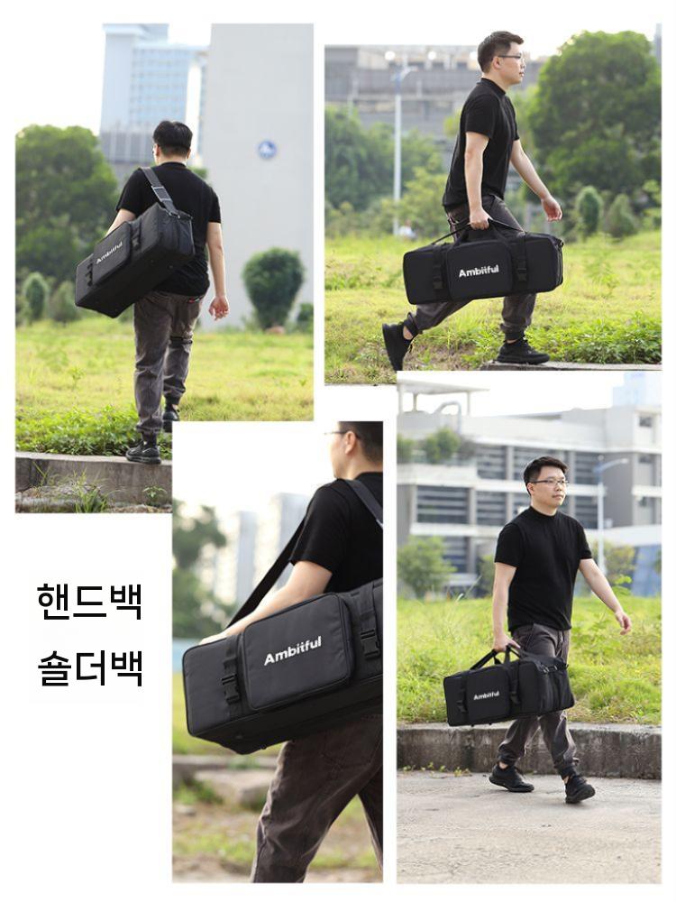 삼각대끈 스트랩삼각대 패딩 휴대용 케이스 가방 삼각대 PB19 세트 가방(33x29x17cm) - 상세 이미지 3
