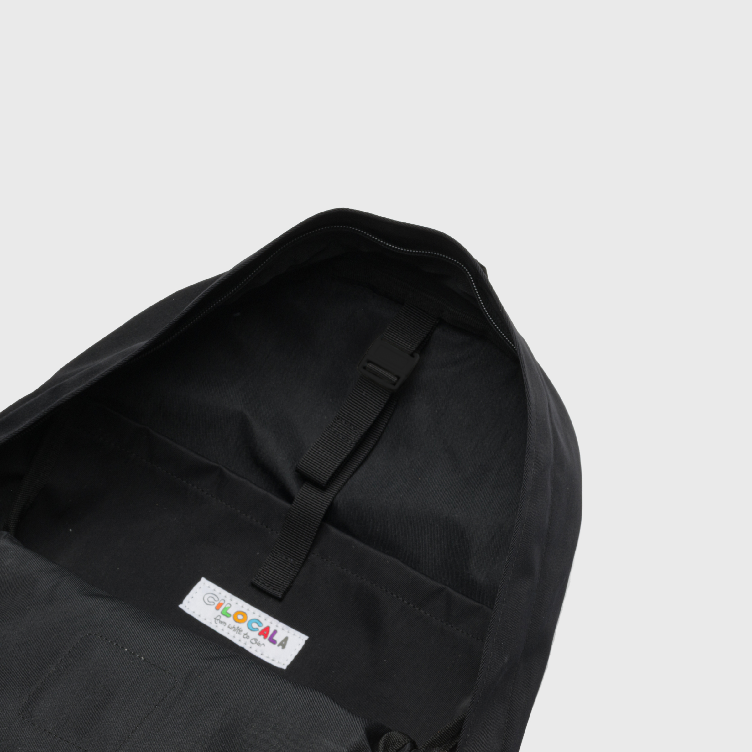 시로카라 클래식백팩 블랙키 백팩 여자 남자 데일리 여행 가벼운 나일론 가방 (4 sizes) - 상세 이미지 4