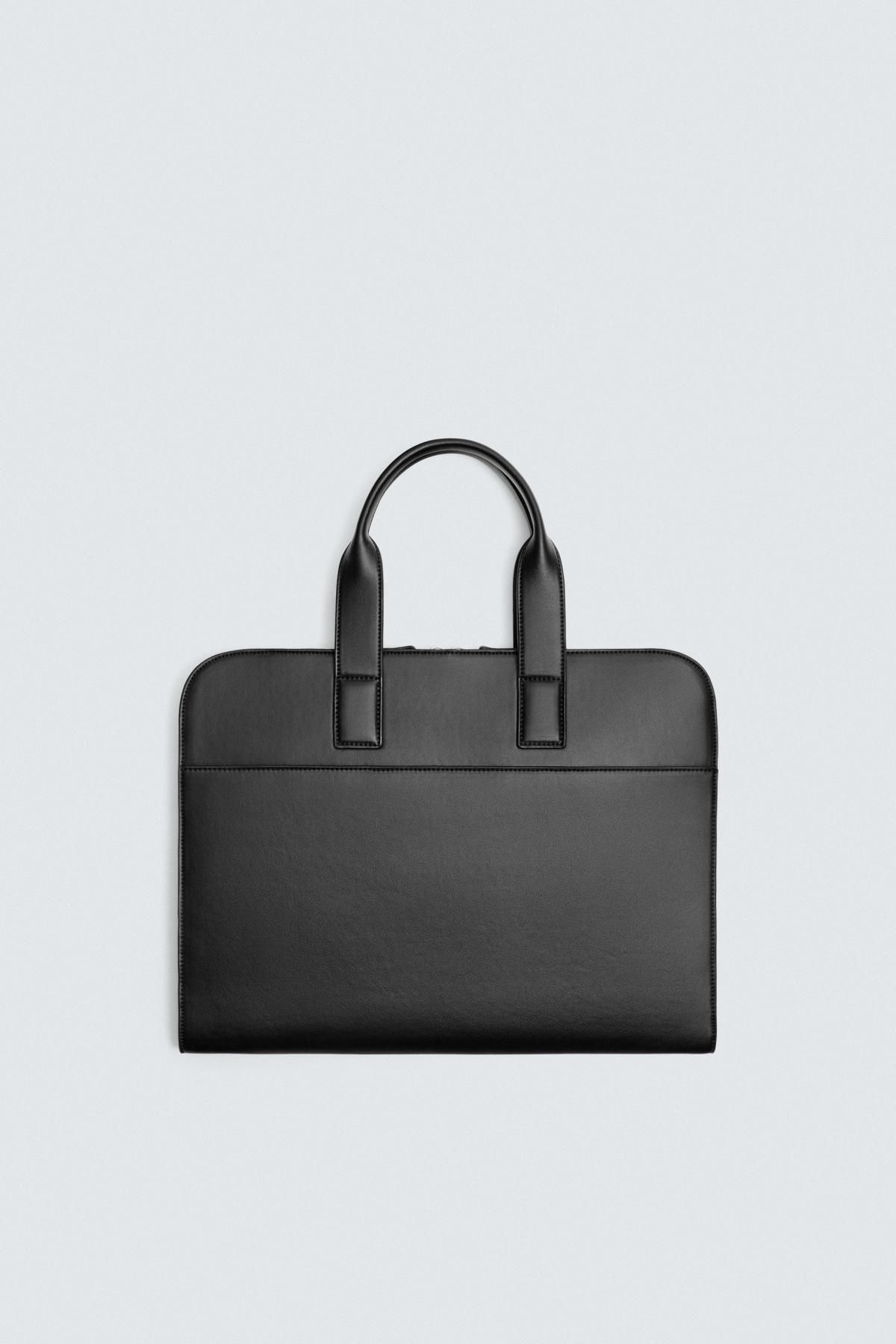 자라 블랙 스무스 브리프케이스 3114/620 BLACK - 상품 이미지