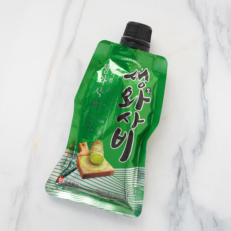 메가마트 주비푸드 뿌리를 갈아만든 생와사비 (96%) 75g - 상세 이미지 2