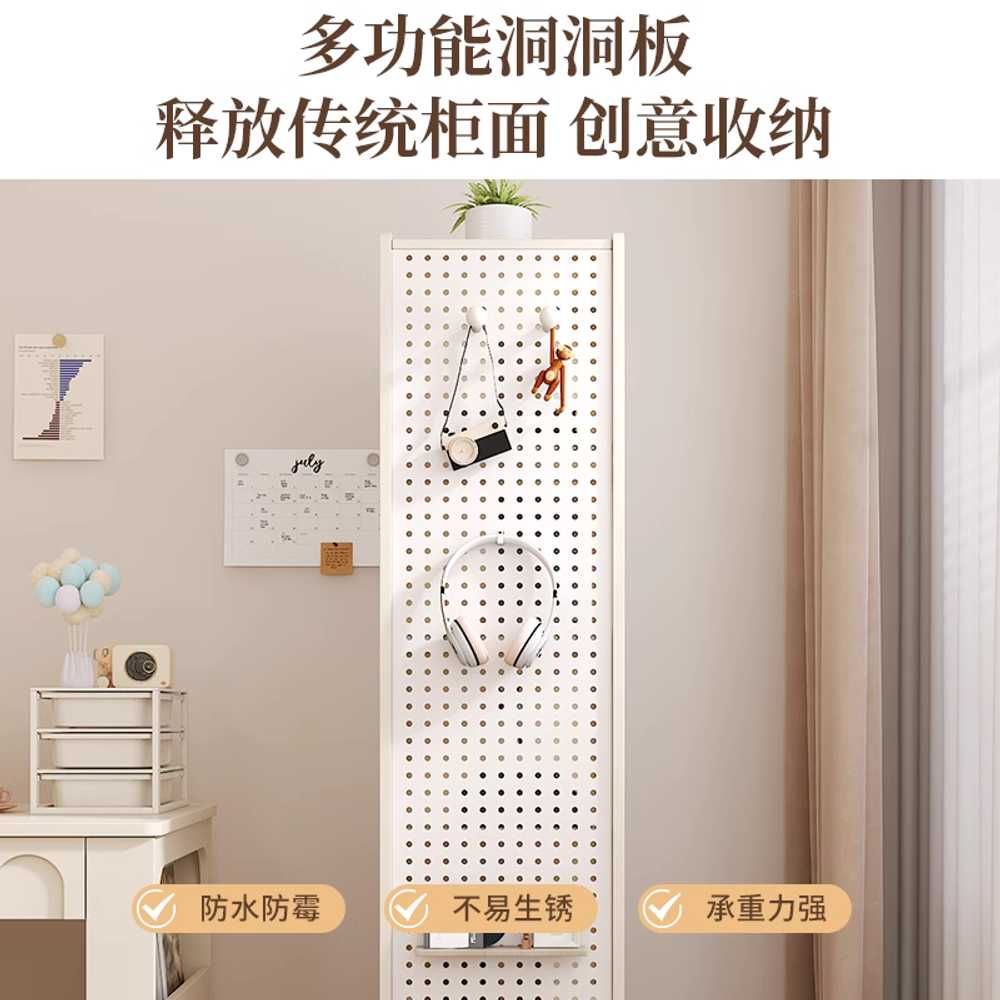 회전책장 DIY 보조장 책선반 특이한 코너 장식장 조립 - 상세 이미지 4