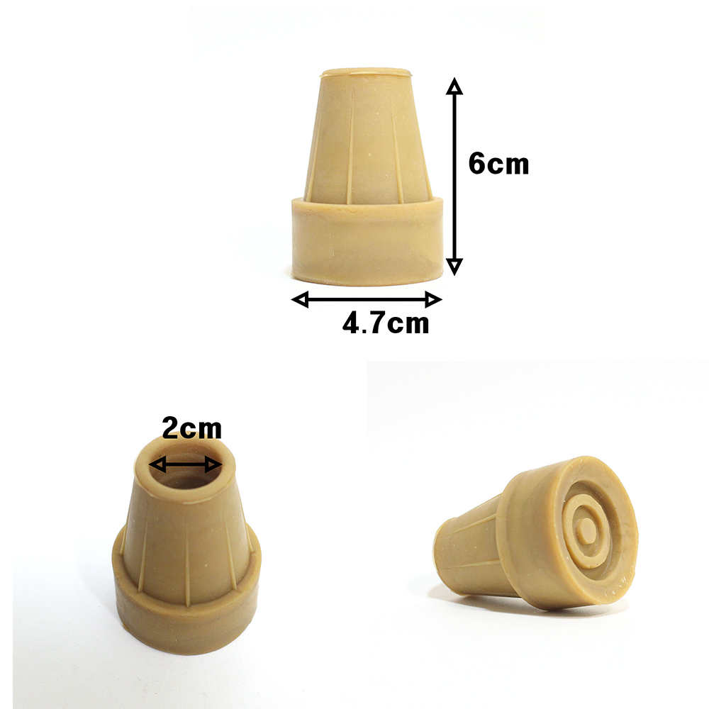 목발용 지팡이고무 목발 생고무 크러치용 20mm - 상세 이미지 2