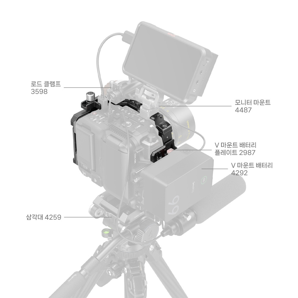 스몰리그 5810 캐논 EOS C80 케이지 - 상세 이미지 3