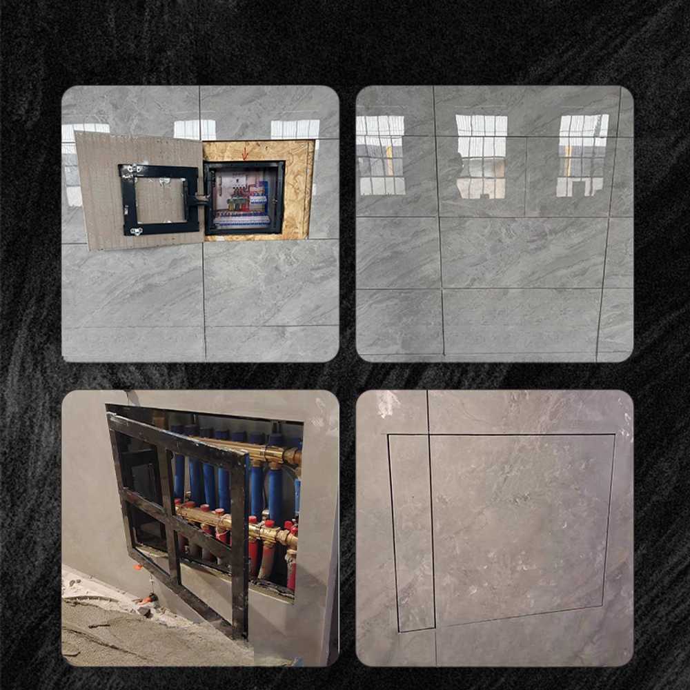 은폐형 점검구 히든 패널 천장 점검 도어 설비 점검용 150x150x35 - 상세 이미지 3