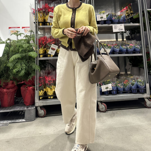 Brushed Kingbell Cream Trousers