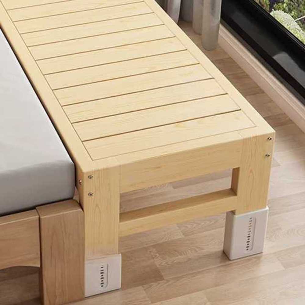 확장 침대 슬립퍼 프레임 떨어짐방지 원목 연장 보조 평판 150x30cm - 상품 이미지