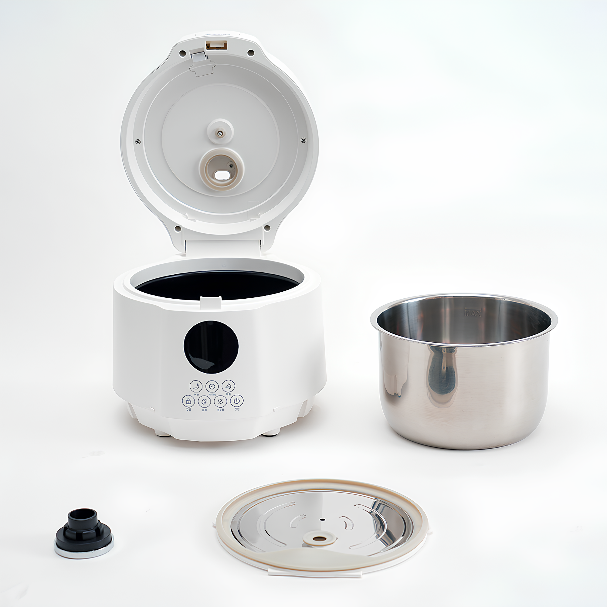 마이프랜드 4.5L 대용량 가열식 가습기 통세척 신생아 아기용 가습기 스티모