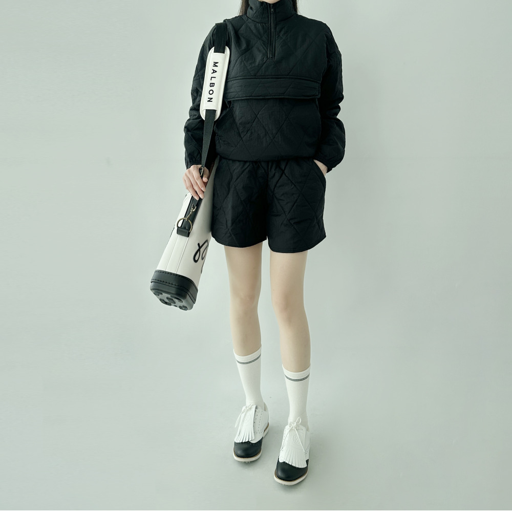 여성골프맨투맨 방풍티셔츠 겨울골프복 기모 아노락 이미지 6