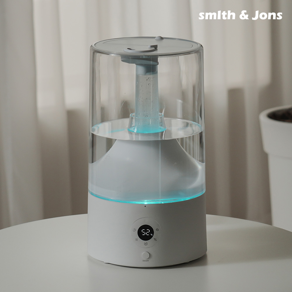 스미스앤존스 5L 복합식 살균 대용량 가습기 저소음 듀얼 신생아 아기 올스텐 간편세척 자동