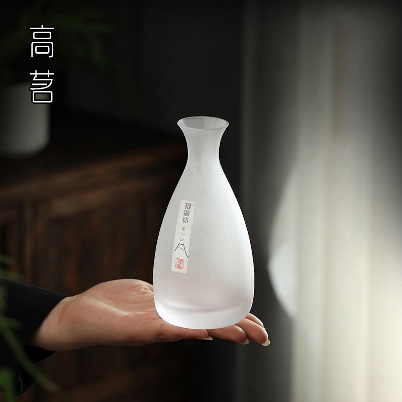 유리 사케 도쿠리 찻잔 위스키 소주 술잔 사케잔세트 안개 풀링 세트 0115 + 약 1 - 상세 이미지 5