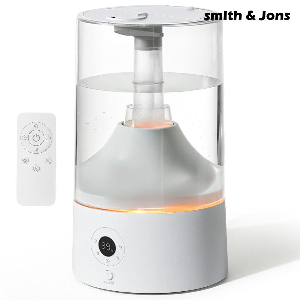 스미스앤존스 5L 복합식 살균 대용량 가습기 저소음 듀얼 신생아 아기 올스텐 간편세척 자동