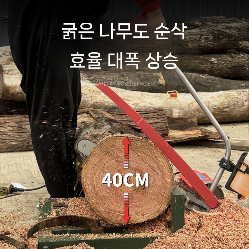 통나무 절단기 10톤 나무 220v 쪼개기 절단용 가정용 장작 - 상세 이미지 4