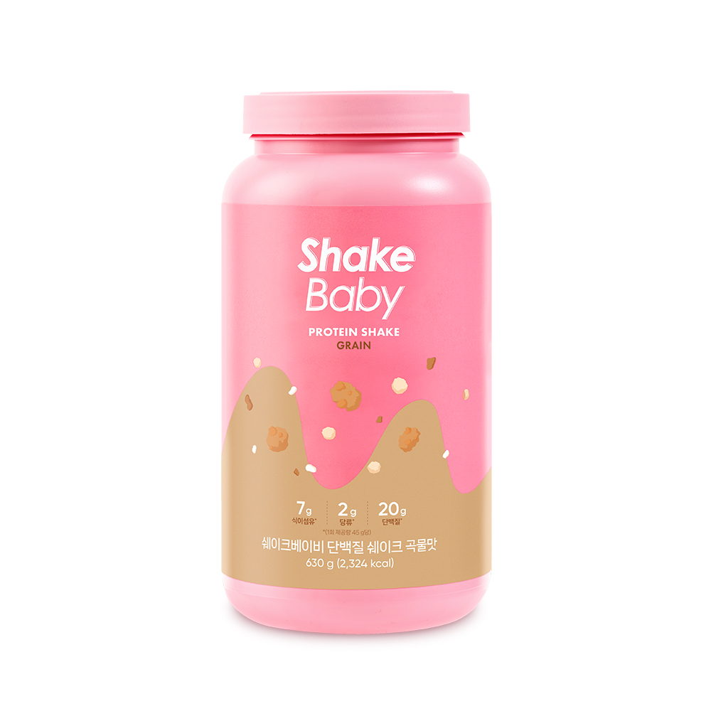 쉐이크베이비 4개 + 전용보틀 2개 세트 딸기맛 2통+딸기맛 1통+핑크보틀 2개 이미지 3